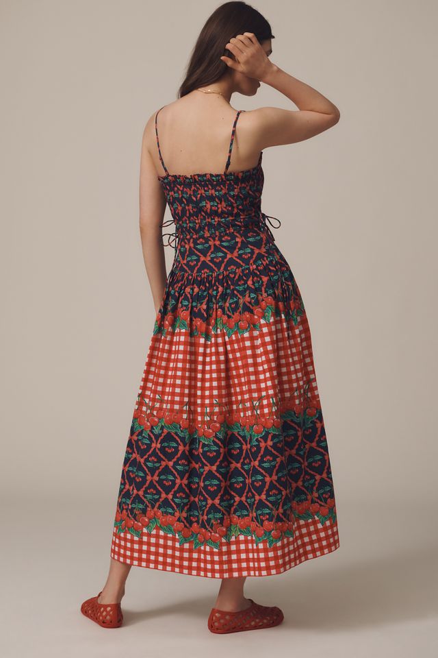 Damson Madder Kelia Sleeveless Midi Dress #1
