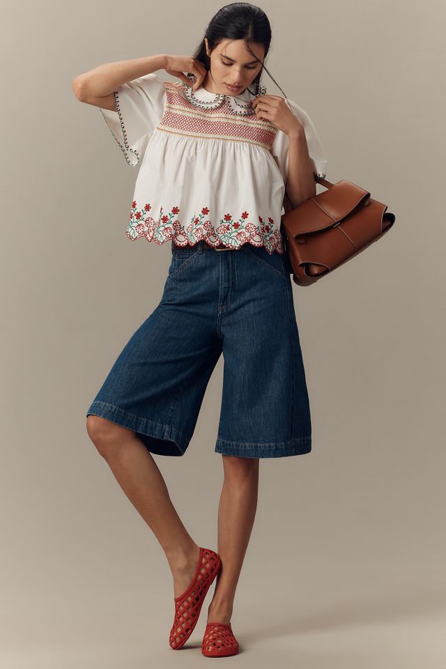Damson Madder Andy Embroidered Blouse #2