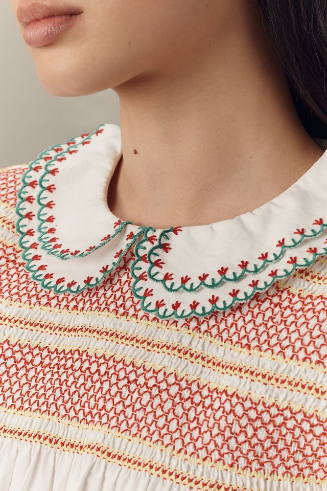 Damson Madder Andy Embroidered Blouse #3