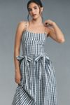 Damson Madder Penelope Apron Midi Dress