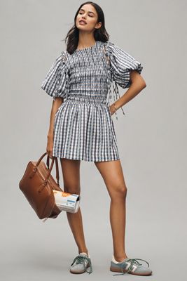 スカート maddermadder coffee ribbon balloon dress maddermadder coffee ribbon balloon dress（becca bubble mini