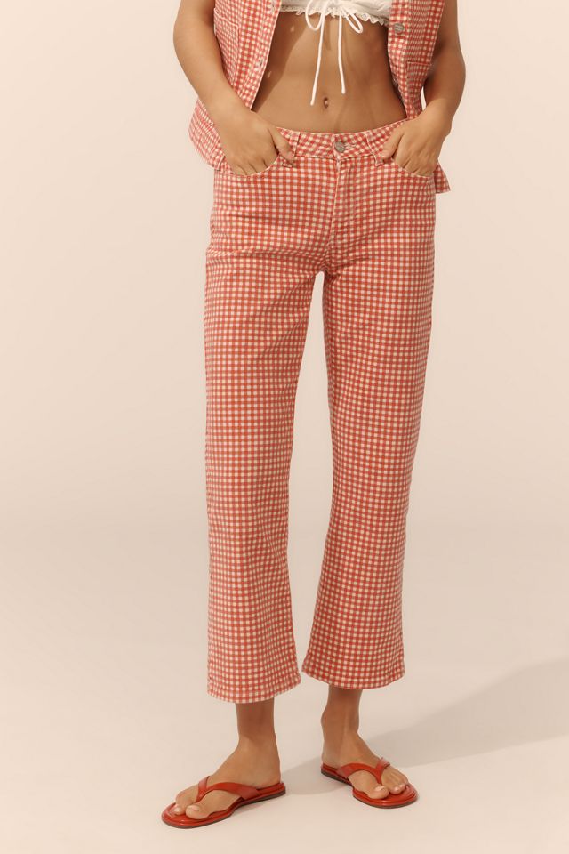 Damson Madder Kenny Kick-Flare Crop Jeans #1