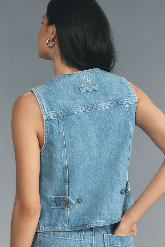 Damson Madder Helly Denim Vest #1