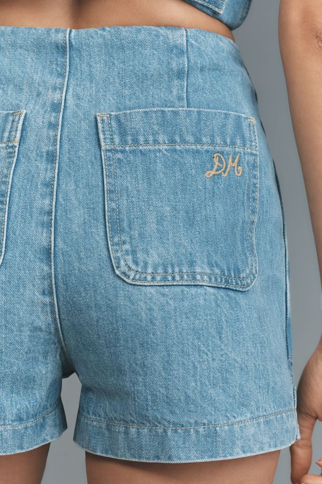 Damson Madder Rory Wrap Denim Skort #3
