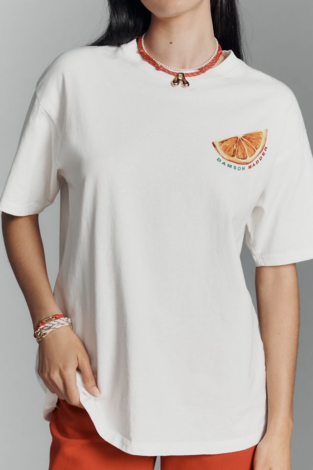 Damson Madder Spritz Boyfriend Graphic Tee #3