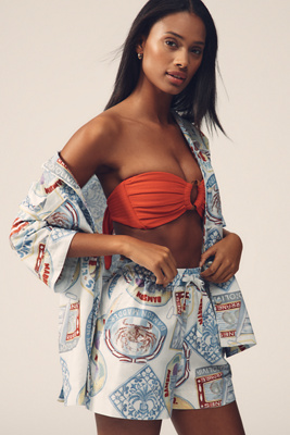 Printed Pull-On Shorts