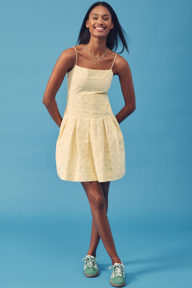 Damson Madder Iris Sleeveless Embroidered Mini Dress #2