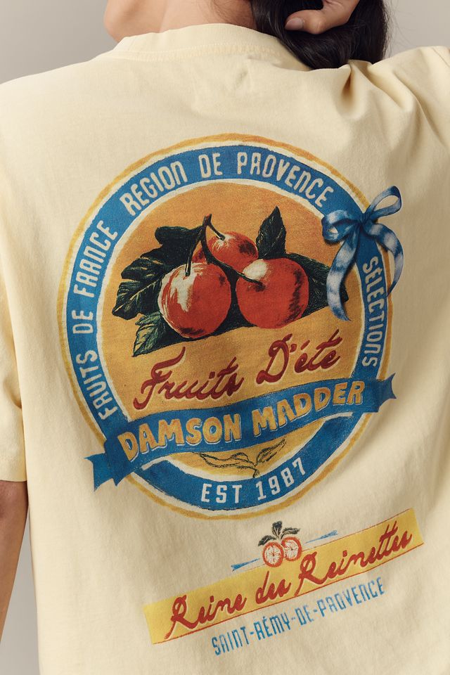 Damson Madder x Anthropologie Fruits D'été Oversized Graphic Tee #1