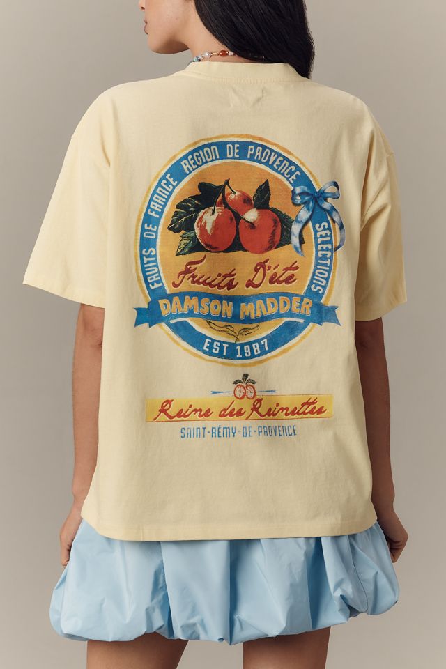 Damson Madder x Anthropologie Fruits D'été Oversized Graphic Tee #3