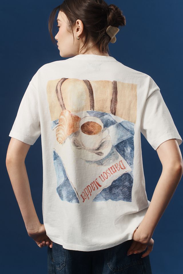 Damson Madder x Anthropologie Breakfast Date Oversized Graphic Tee  #1