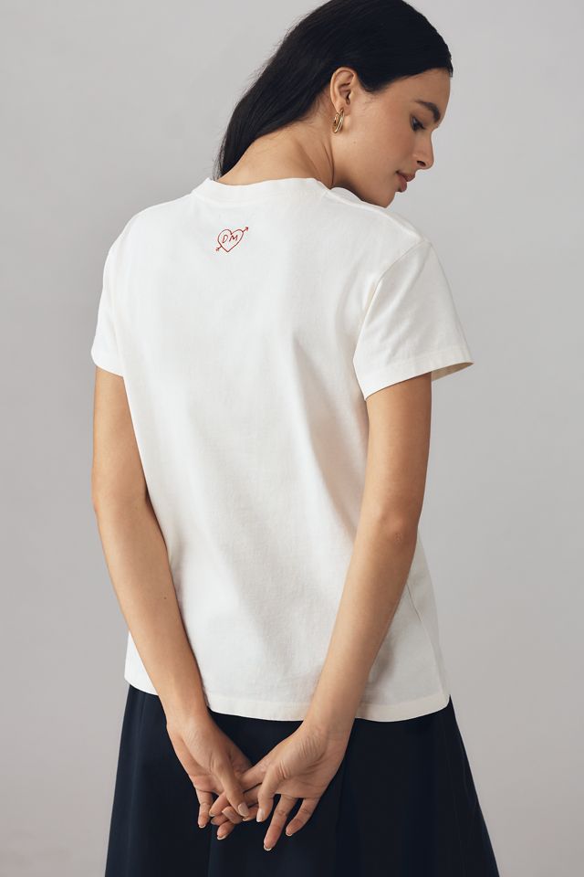 Damson Madder x Anthropologie Plate de Homard Shrunken Graphic Tee