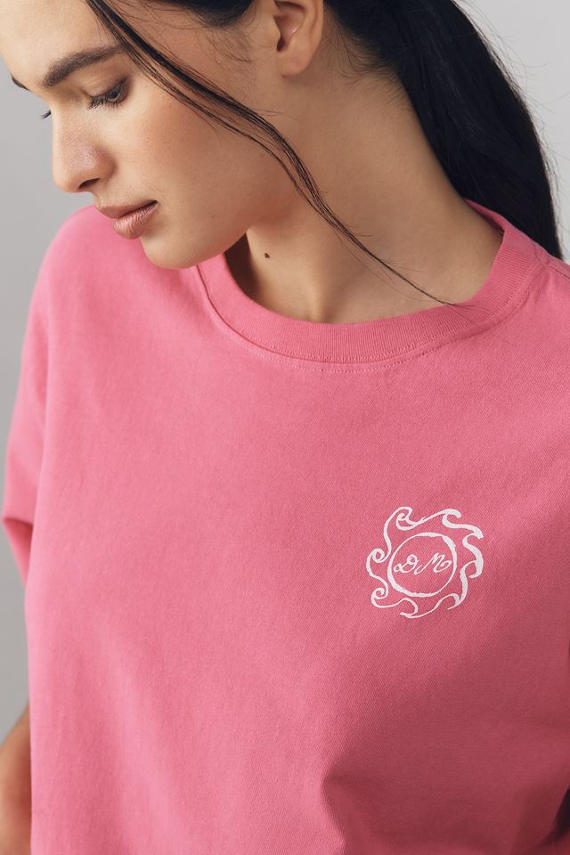 Damson Madder x Anthropologie Summer From The Sea Oversized Graphic Tee #3