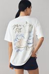 Damson Madder x Anthropologie Mon Petit Déjeuner Oversized Graphic Tee