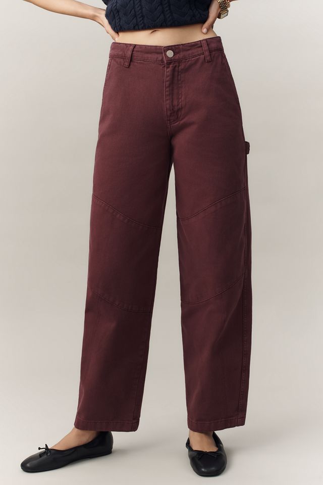 Damson Madder Drew Mid-Rise Relaxed Jeans #1