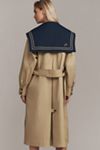 Damson Madder Ella Sailor Trench Coat