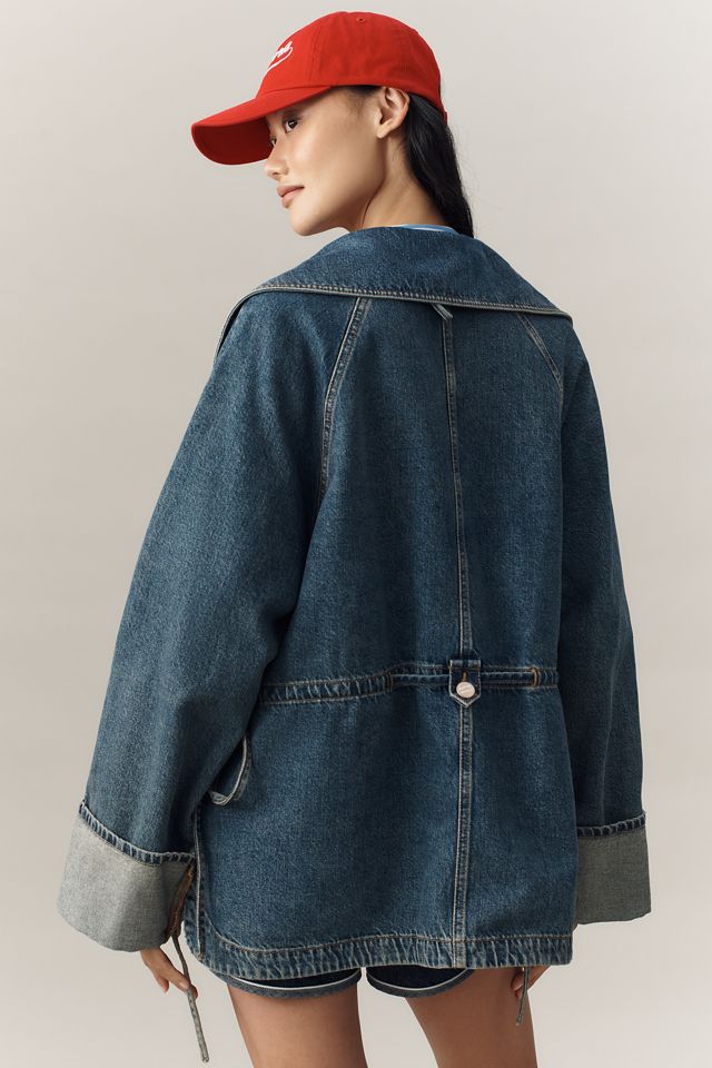 Damson Madder Emilie Workwear Denim Jacket #3
