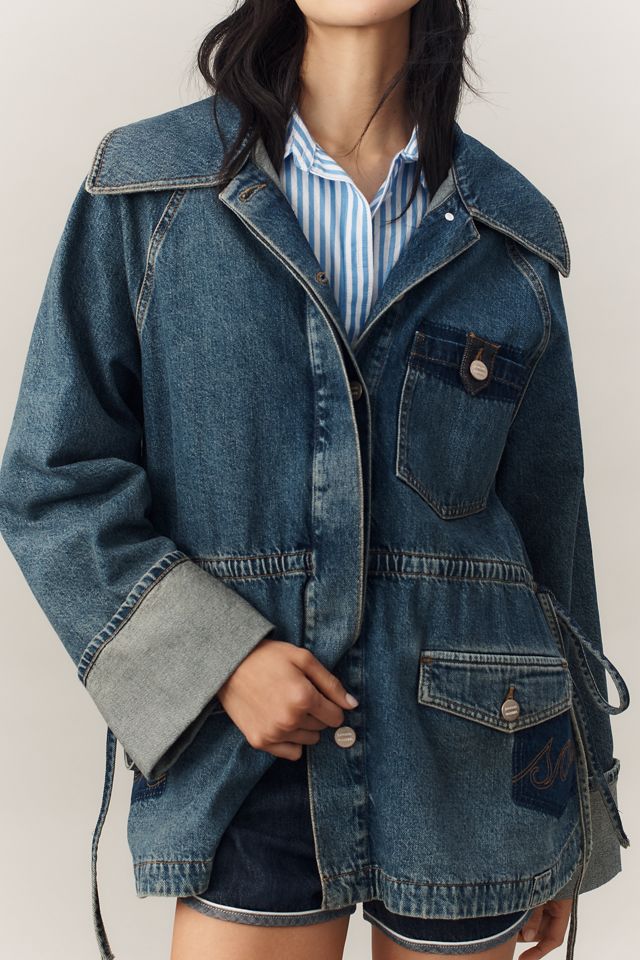 Damson Madder Emilie Workwear Denim Jacket #4
