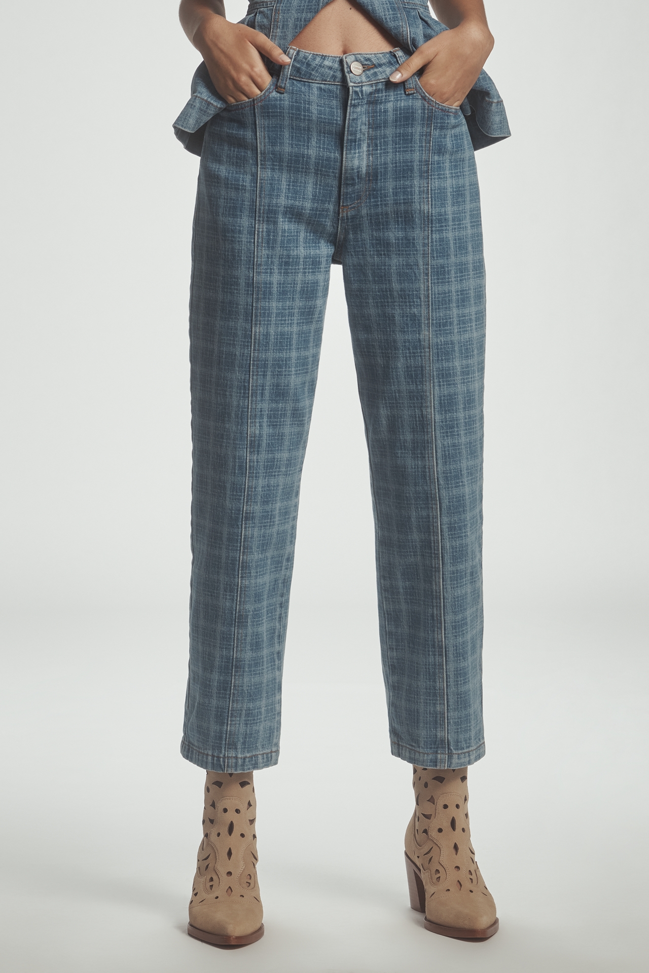 Damson Madder Tovie Mid-Rise Jeans
