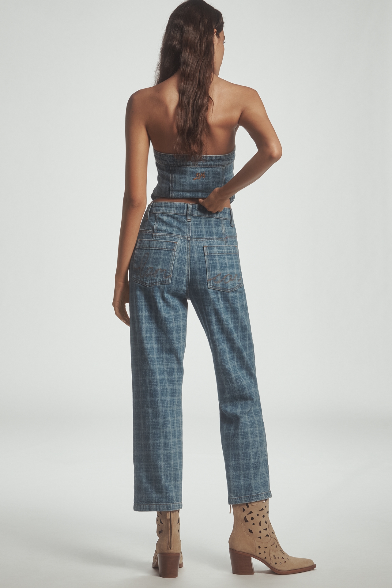 Damson Madder Tovie Mid-Rise Jeans