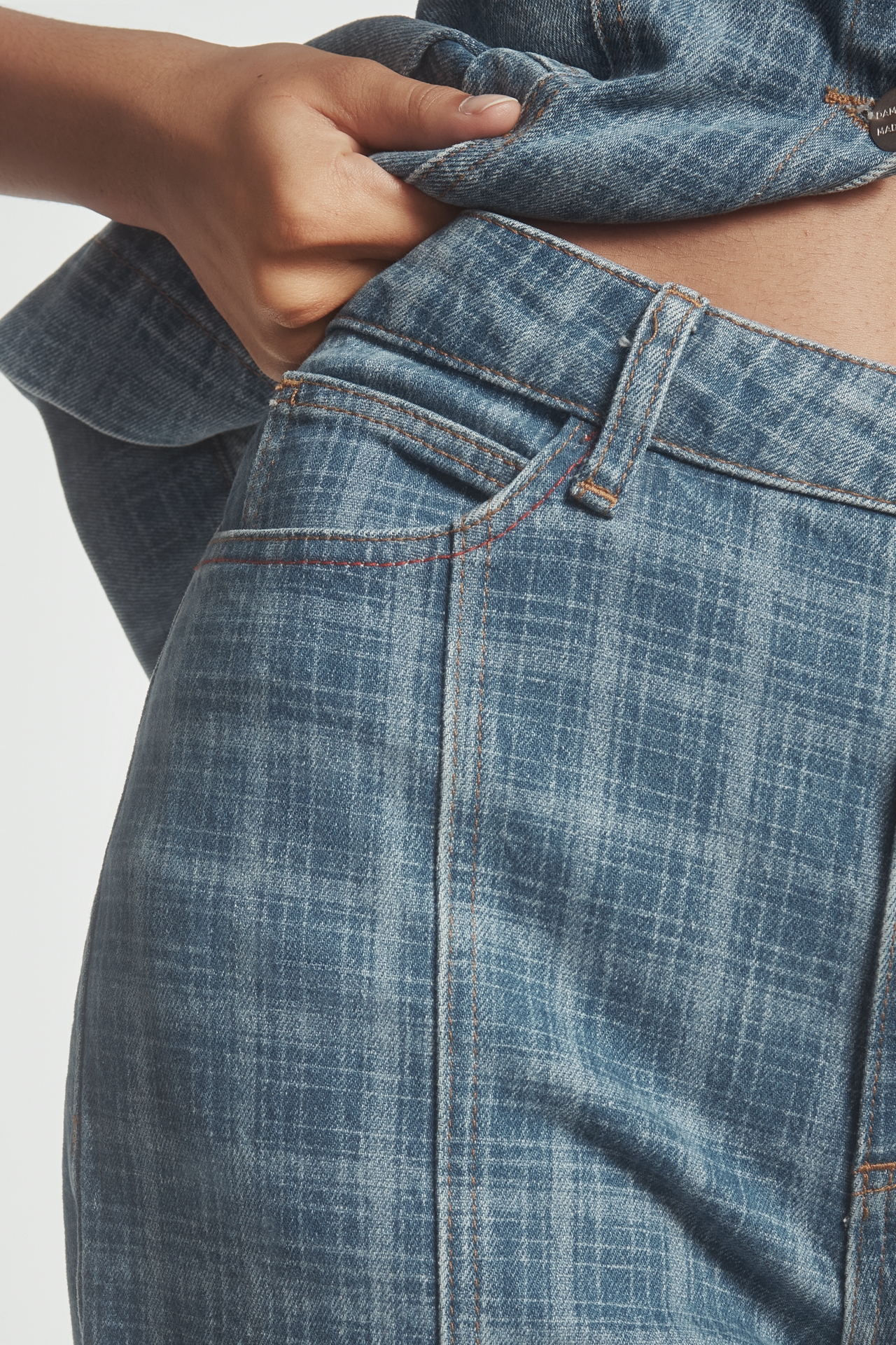 Damson Madder Tovie Mid-Rise Jeans