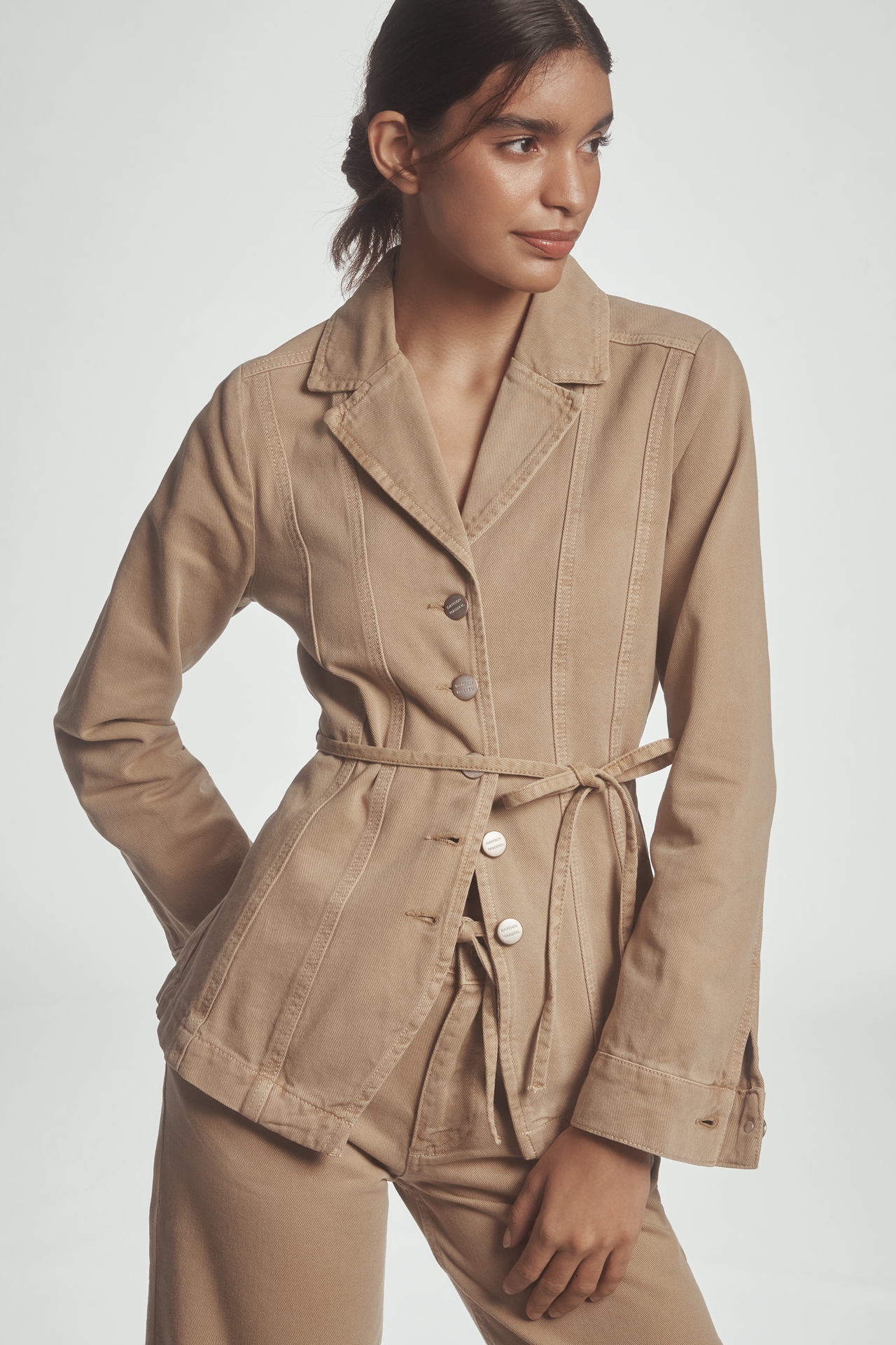 Damson Madder Francie Tie Blazer