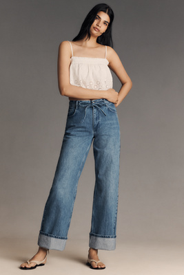 anthropologie Damson Madder Sylvie Tie Jeans Bayou