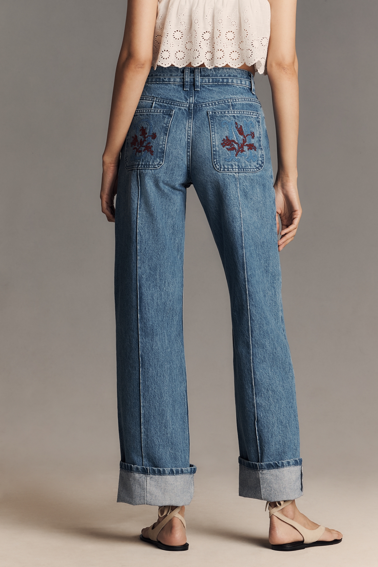 Damson Madder Sylvie Tie Jeans