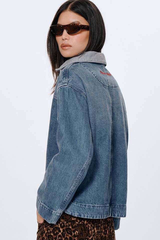 Damson Madder Scarlet Denim Rugby Shirt #1