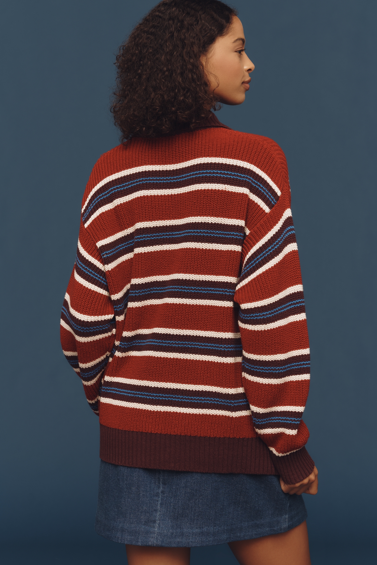 Damson Madder Ilona Rugby Sweater
