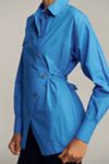 Damson Madder Denim Shell Top
