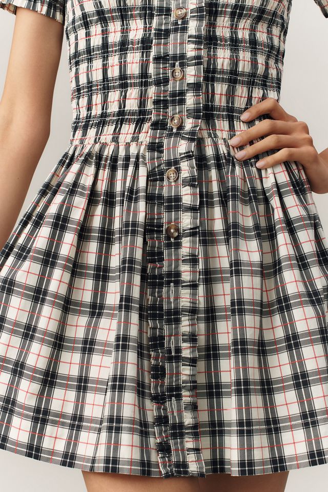 madder madder マダマダ　KUMORI mini dress Women's Damson Madder Mini Dresses | Nordstrom