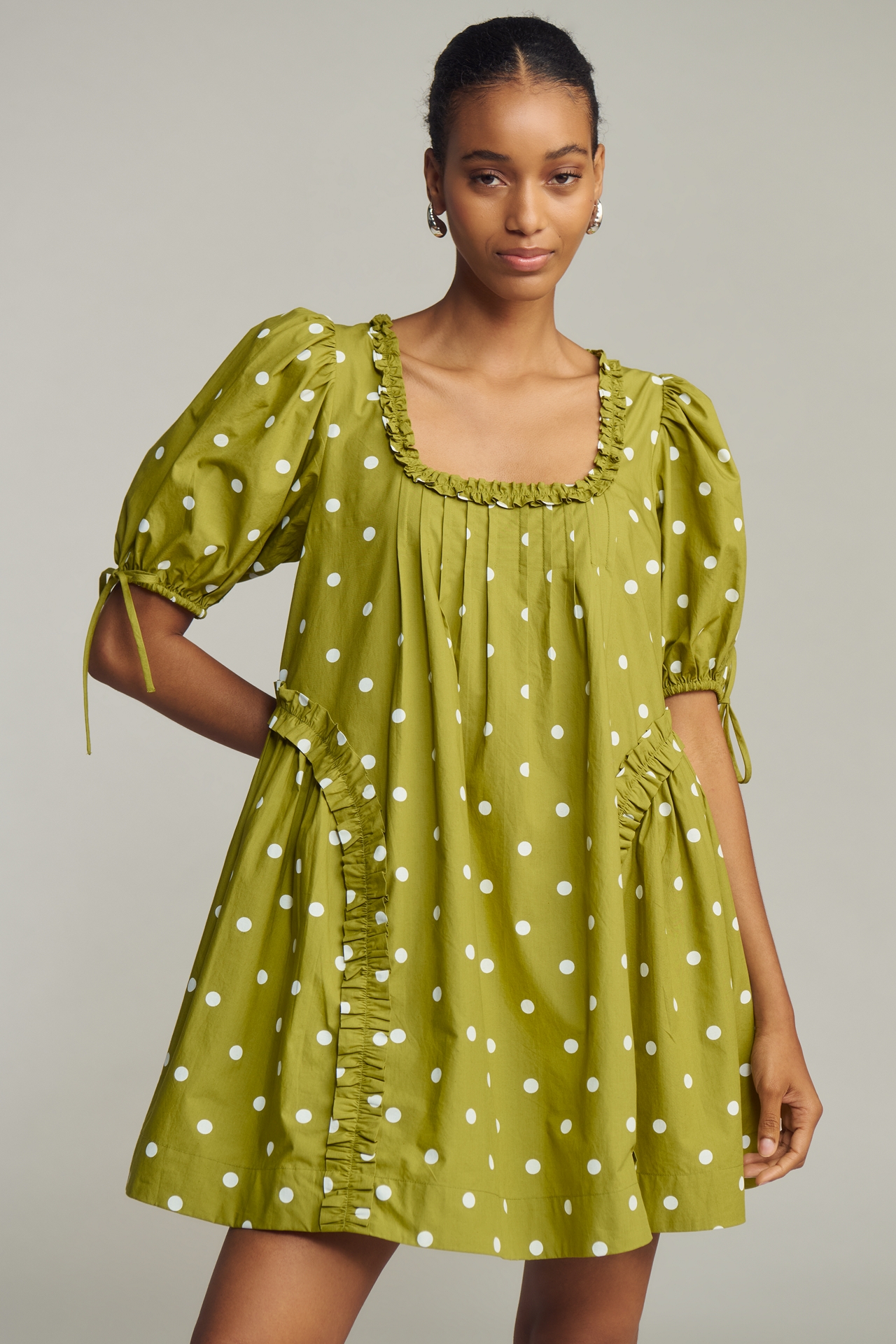 Damson Madder Meri Mini Swing Dress