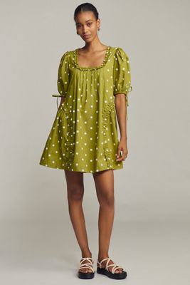 Damson Madder x Anthropologie Meri Mini Swing Dress