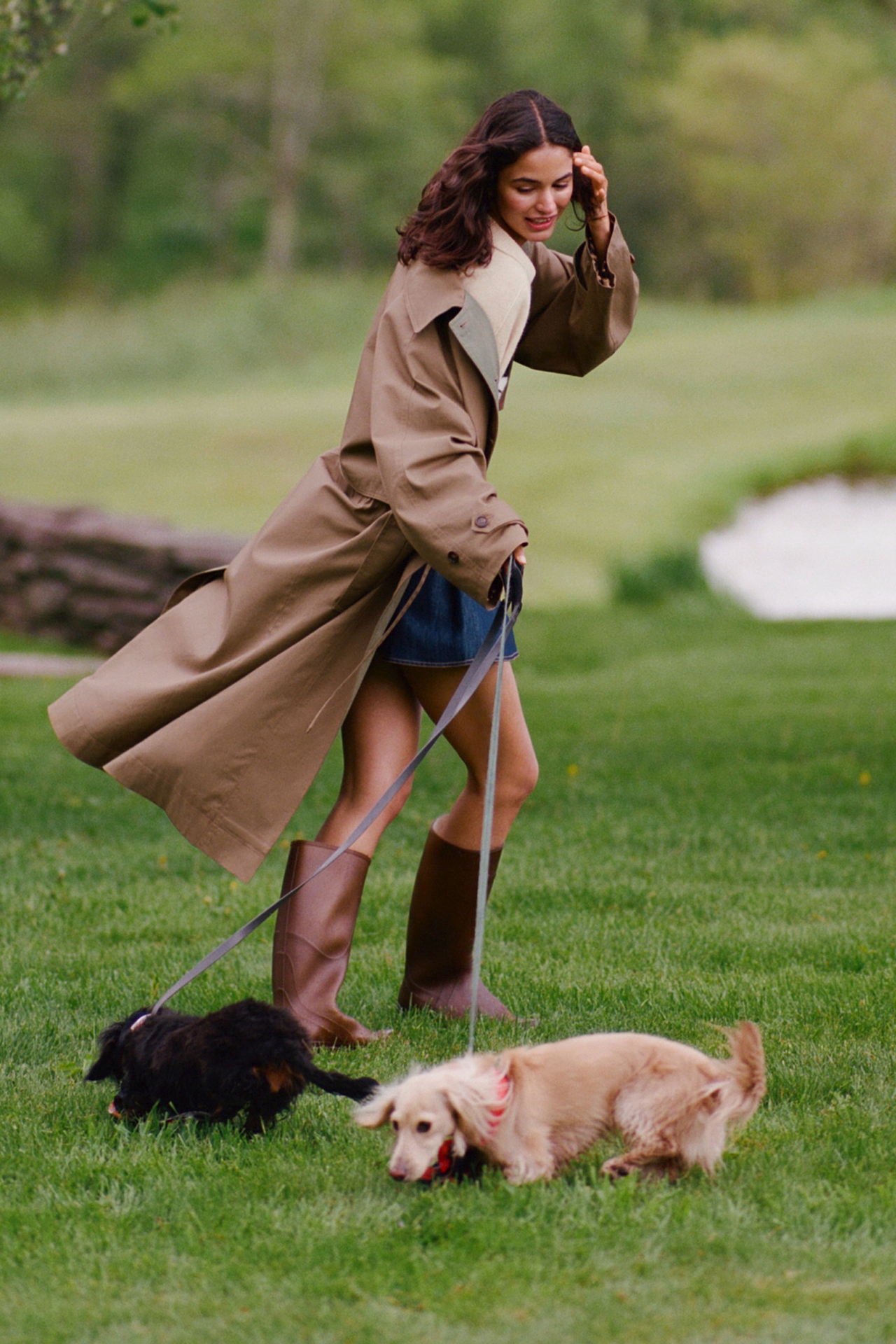 Damson Madder Camille Trench Coat