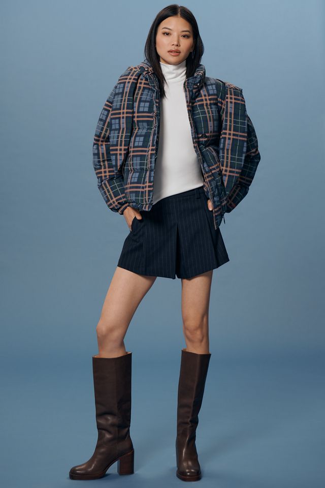 Damson Madder Hooded Pearl Hooded Puffer Coat #2