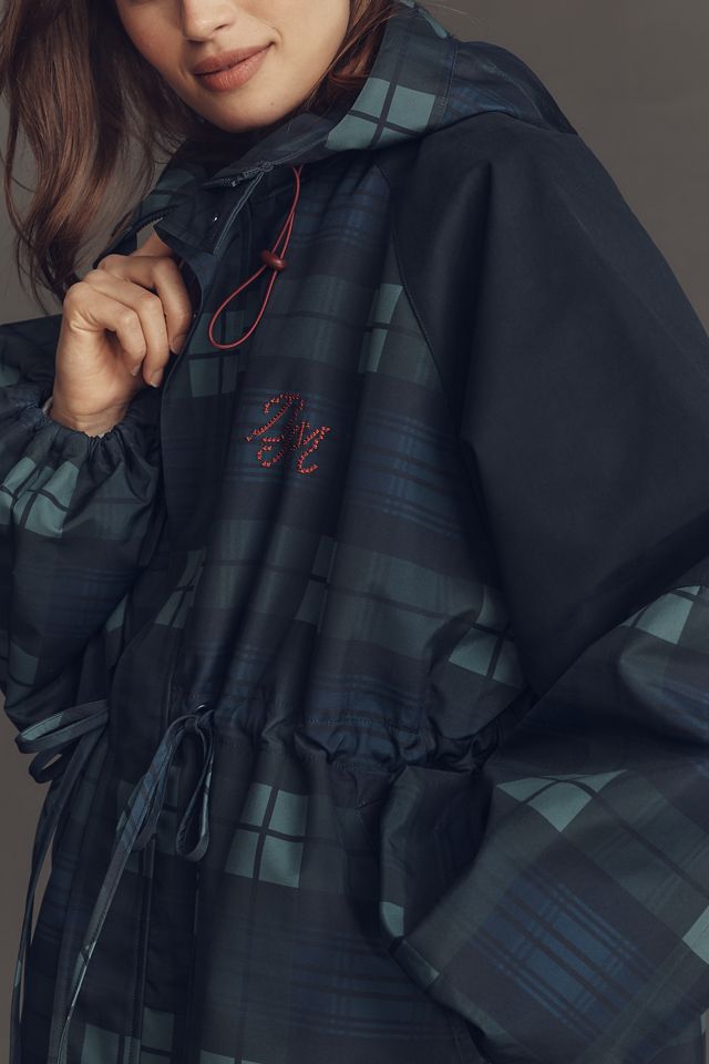 Damson Madder Liu Plaid Raincoat #2