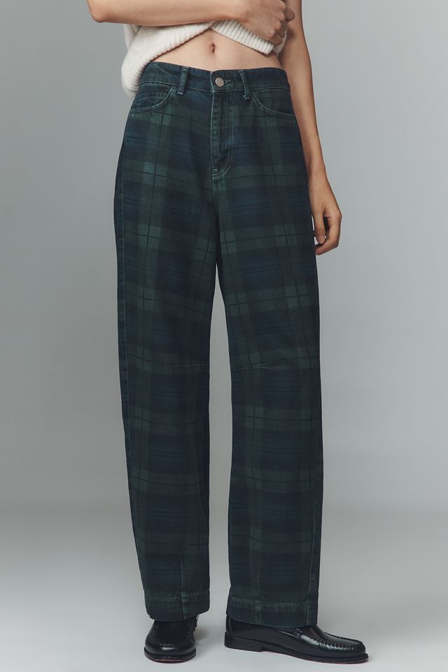 Damson Madder Neve High-Rise Straight-Leg Jeans