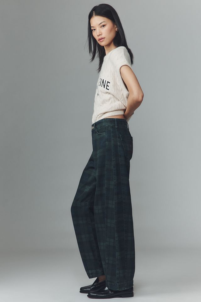 Damson Madder Neve High-Rise Straight-Leg Jeans