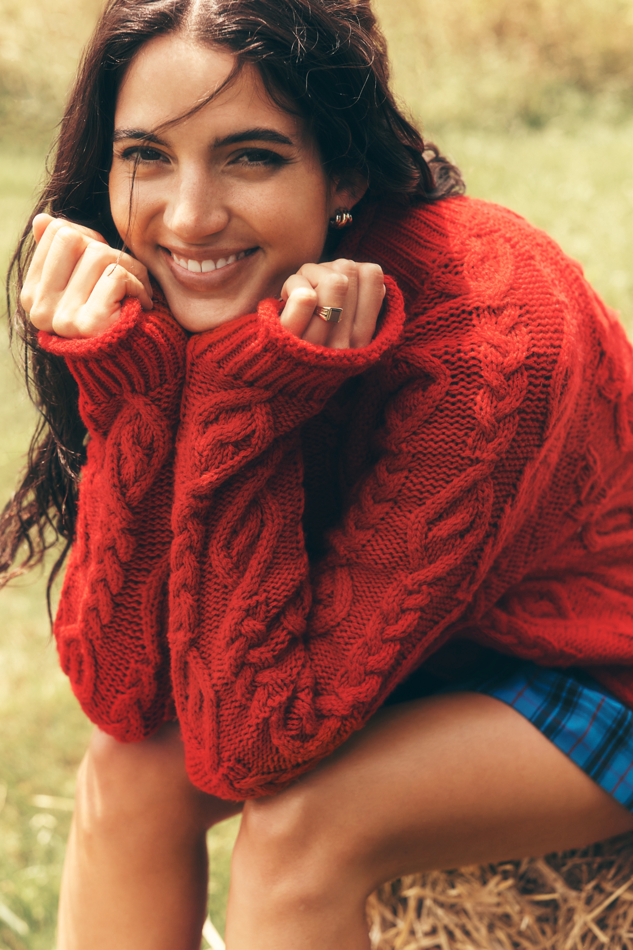 Damson Madder Stitch Interest Sweater