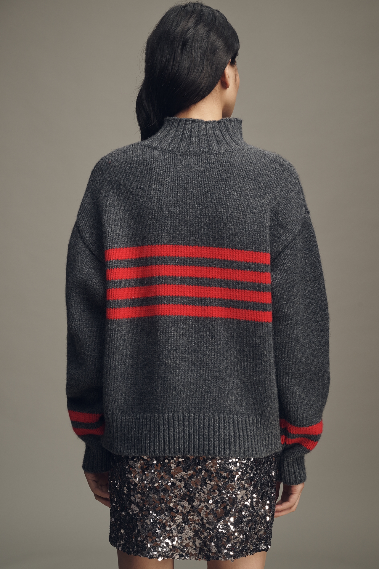 Damson Madder Tallulah High-Neck Sweater