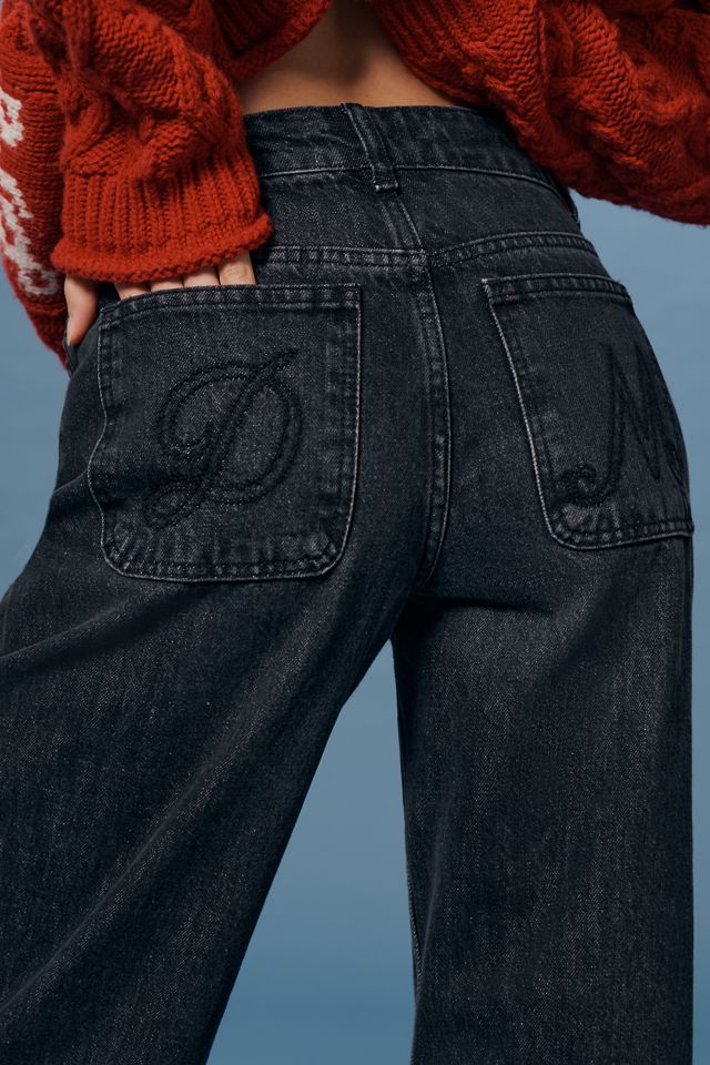 Damson Madder Sinclair High-Rise Wide-Leg Jeans #4