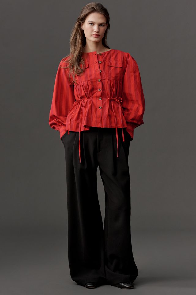 Damson Madder Charlize Buttondown Blouse #2