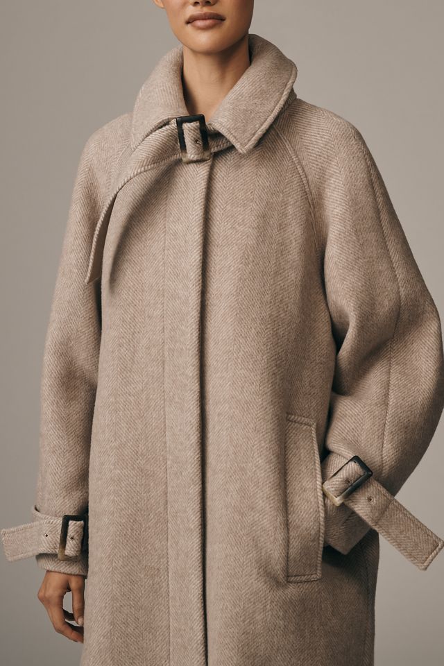 Damson Madder Jude Wool Coat #1