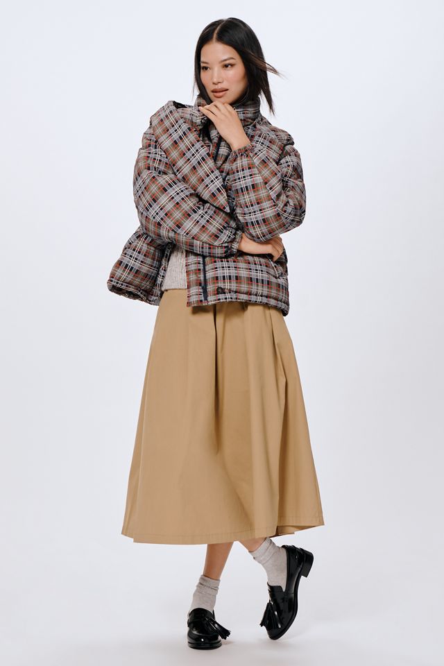 Damson Madder Hooded Pearl Hooded Puffer Coat #2