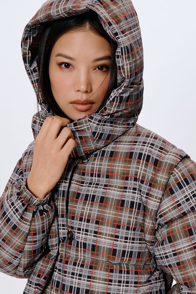 Damson Madder Hooded Pearl Hooded Puffer Coat #3
