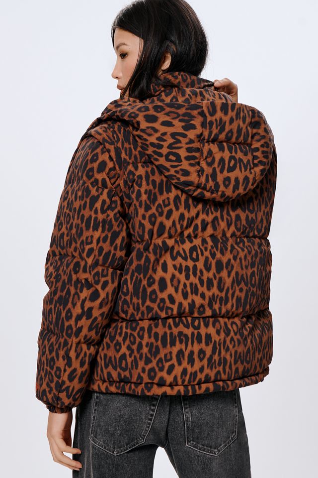 Damson Madder Hooded Pearl Hooded Puffer Coat #1