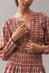 Damson Madder Sienna Smocked Midi Dress