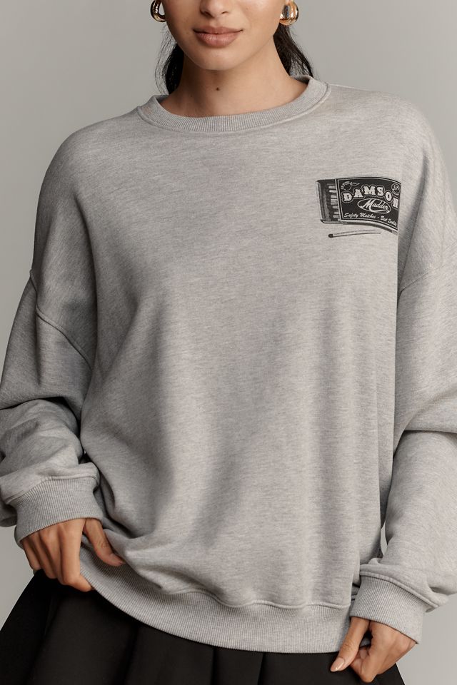 Damson Madder General Store Oversized Sweatshirt #4
