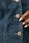 Damson Madder Denim Shell Top