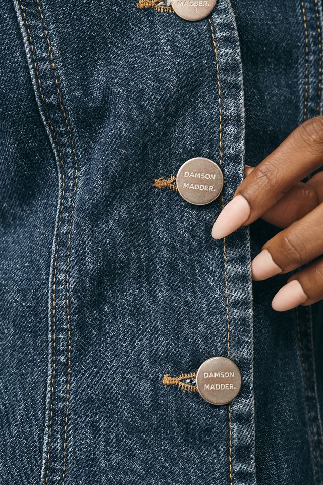 Damson Madder Denim Shell Top #1